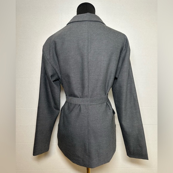 Belted Wrap Blazer - Picture 3 of 5